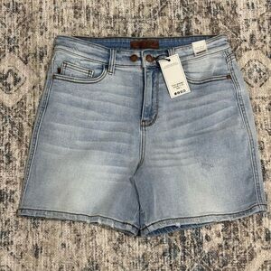 Judy Blue Light Wash Jean Shorts